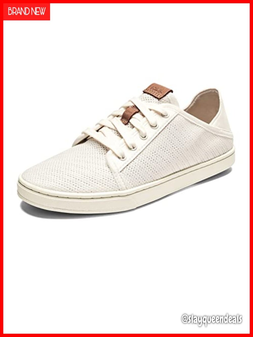 OluKai Pehuea Li Women's Lace-Up Sneakers with Drop-In Heel